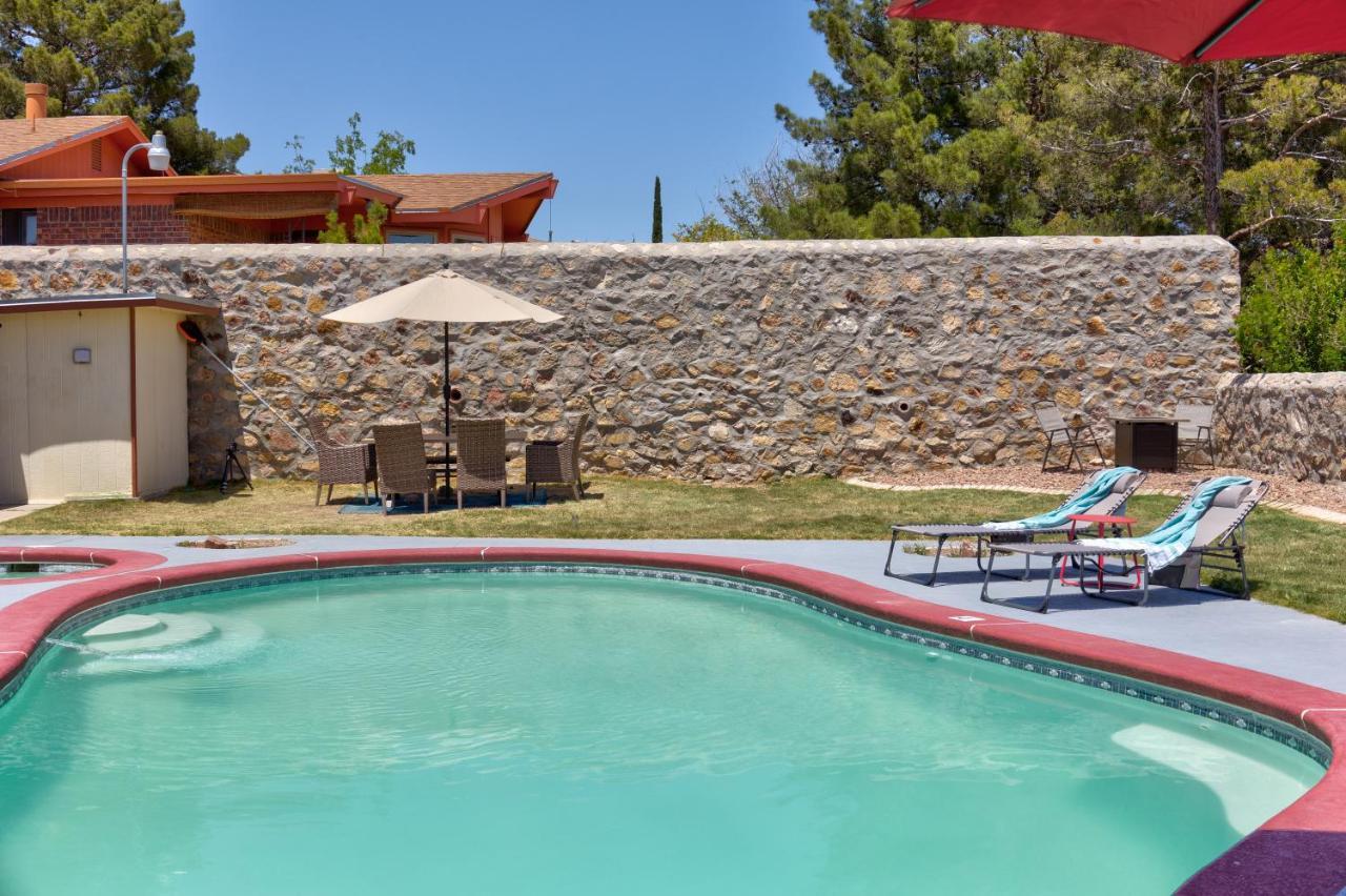 Home With Mountain View/Pool/Tub El Paso Ngoại thất bức ảnh