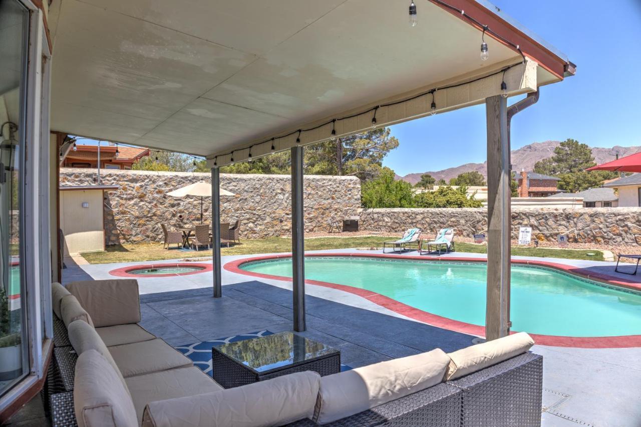 Home With Mountain View/Pool/Tub El Paso Ngoại thất bức ảnh
