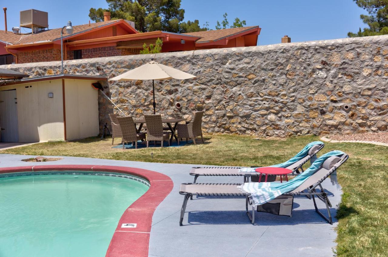 Home With Mountain View/Pool/Tub El Paso Ngoại thất bức ảnh